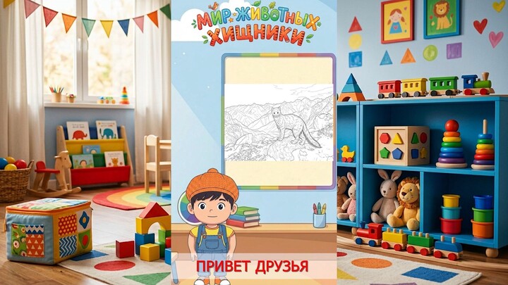 10 Загадок про Хищников! 🦁🐯🐆 Волк, Лис, Медведь и другие | Мир животных