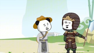 Xiaren dan Zhuge Liang berpisah