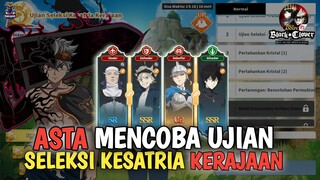ASTA INGIN MENJADI KESATRIA KERAJAAN - BLACK CLOVER M
