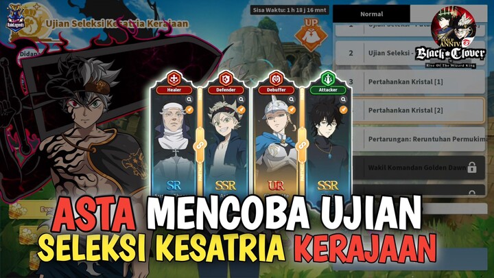 ASTA INGIN MENJADI KESATRIA KERAJAAN - BLACK CLOVER M