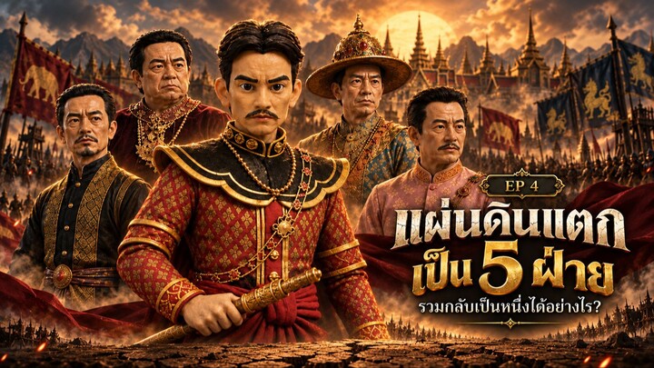 อยุธยาแตก ใครครองแผ่นดิน? พระเจ้าตากกับศึก 5 ชุมนุม | EP.4