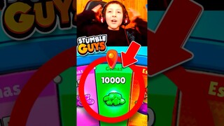 😨 ESTE NIÑO TUVO MUCHA SUERTE... 🤑 STUMBLE GUYS #stumbleguys #gemas