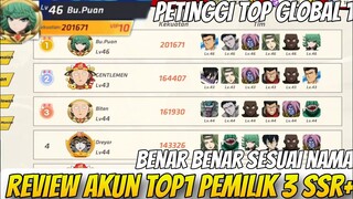 PERTAMA KALI REVIEW AKUN BU. PUAN🔥, TOP GLOBAL TANPA LAWAN, 3 SSR+ - OPM One Hit One Kill