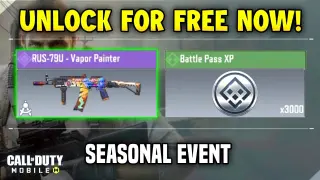 How to Unlock/Get Rus 79u Vapor Painter in Cod Mobile | Blue Ribbon Soldier Event Guide CODM