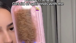 I had no idea there was such a thing as a split-end trimmer