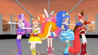 【MMDプリキュア】キラキラプリキュアアラモードでcarry me off