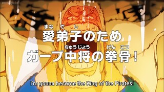 One Piece Episode 1114 teases Garp's GALAXY IMPACT. One Piece Episode 1114 trailer.