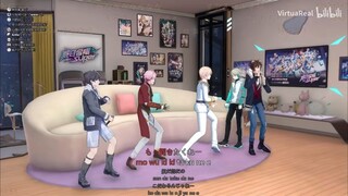 [AZA] I was walking peacefully when someone bumped into me.