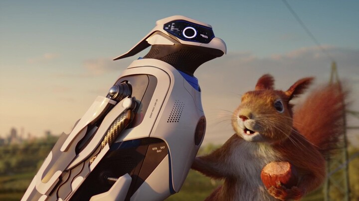 Super 3D animation, dynamic visual short film of krypton gold players, so cool