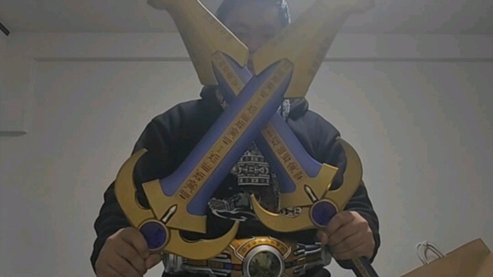The first person on the Internet to dual wield CSG sublimated Titan swords