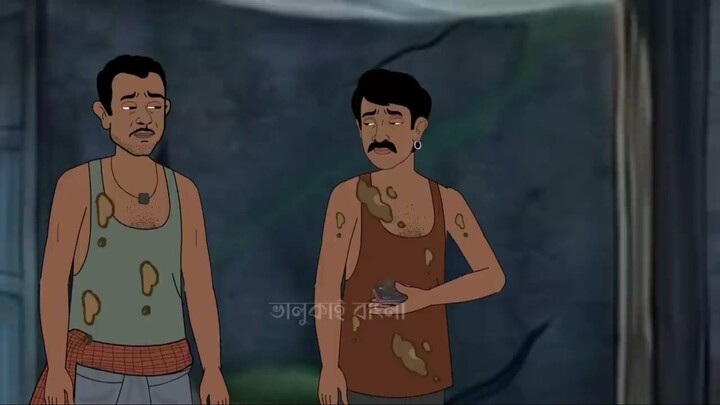 বৃষ্টি রাতের কাফন যাত্রী _ Bangla Bhuter Cartoon _ Vuter Cartoon _ Bhuter Golpo