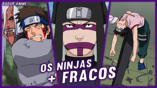 OS NINJAS MAIS FRACOS DE NARUTO