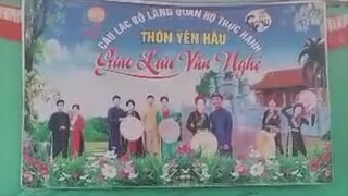 Câu Lạc Bộ Làng Quan Họ Thực Hành Thôn Yên Hậu Giao Lưu Văn Nghệ 15h29 13/02/2025