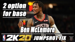 Ben McLemore Jumpshot Fix NBA2K20