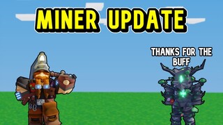 Miner Update Roblox Bedwars