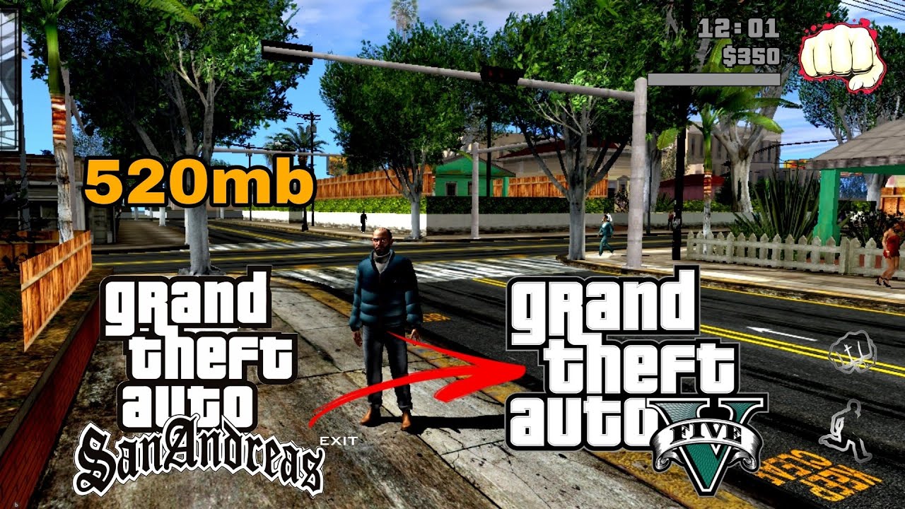 GTA San Andreas DIRECTX Graphics [380mb] Highly Compressed - BiliBili