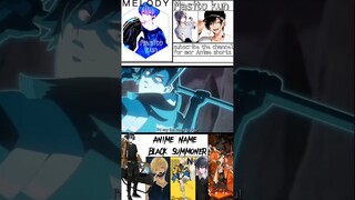 Black Summoner glow up moments | #anime #animeedit #shorts #animeart #blacksummoner  #animefights