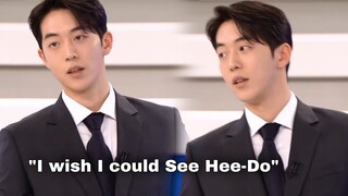 Nam Joo Hyuk Got Emotional Rehearsing The Scene "Congratulations on your Wedding" to Hee Do