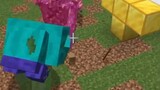 MC Minecraft Mutasi Zombi VS Berbagai Boneka