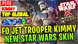 FO Jet Trooper Kimmy, New Star Wars Skin Gameplay [ Former Top Global Kimmy ] 키미 - Mobile Legends