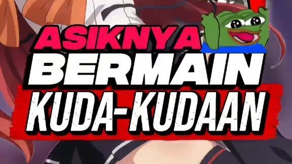 Aku juga nak ikut kuda kudaan😋