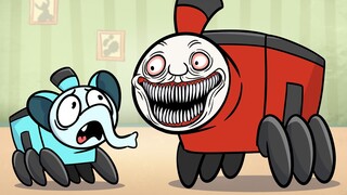 DAILY LIFE of CHOO CHOO CHARLES // Poppy Playtime Chapter 3 Animation