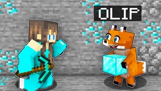 Playing Minecraft as a HELPFUL Fox!