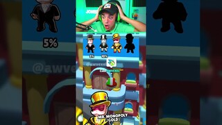 😱 EVOLUCIÓN de SKIN MONOPOLY... 😨 STUMBLE GUYS #stumbleguys #protips