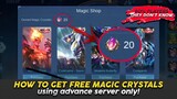How To Get Free Magic Crystals New Secret Tricks - Mobile Legends