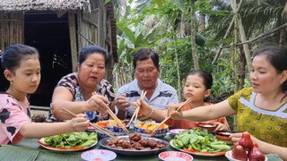 Sườn Bò Nướng Sa Tế Xương Hầm Đu Đủ Ấm Lòng Trong Mùa Noel | TKQ & Family T856