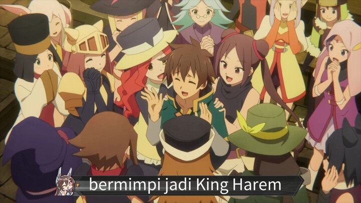 #KompetisiKreasiUnggahan5, Kazuma bermimpi jadi dikerumunin ciwi - ciwi