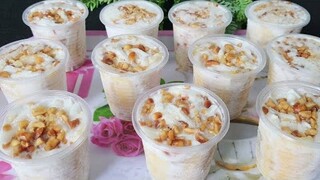 Cách làm KEM CHUỐI LY thơm ngon đơn giản tại nhà