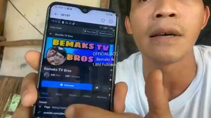 ito nga pala ang mga fake account ng bmaks tv