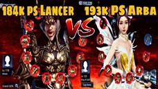 184k PS Lancer VS 193k PS Arbalist | Mir4