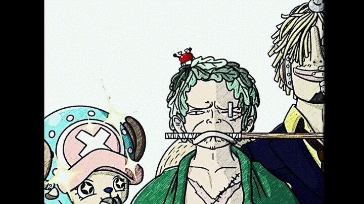 So how many Straw Hat Pirates members appear in the picture?