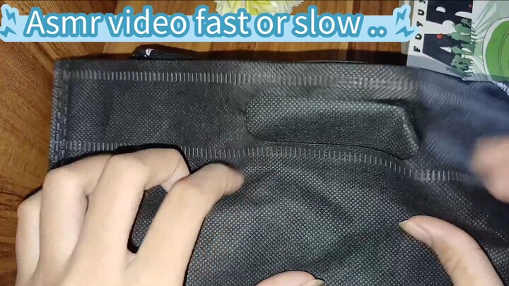 asmr pilihan antara asmr cepat atau asmr lambat 💤💤