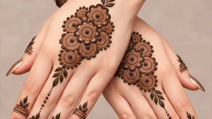 Beautiful Mehndi Design 2026 ✨Easy & Cute Mehndi for Hands