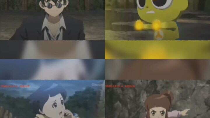 Ketika bertarung bersama kembaran