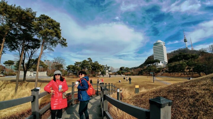 [walk] 쾌적한 봄날같은 날씨에 서울역에서 남산도서관까지 워킹투어