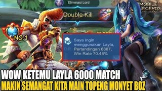 KETEMU LAYLA 6000 MATCH KITA KELUARKAN MONYET 10000 MATCH BY TOP GLOBAL 1 SUN