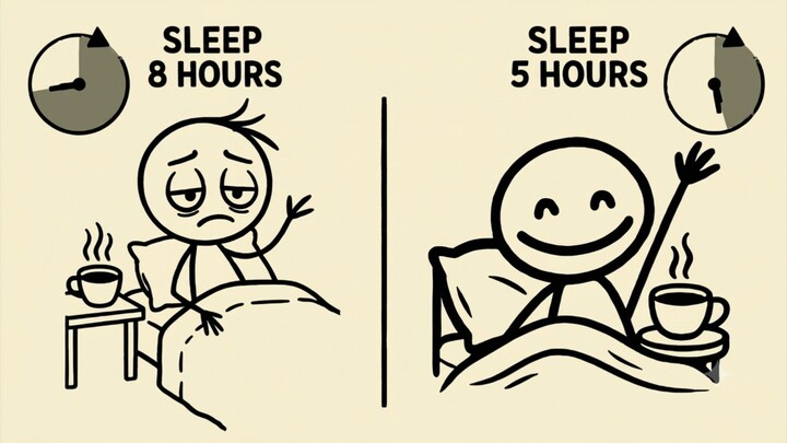 How to Sleep LESS hours and wake up FRESH (Science-Backed)।।(tnntx)