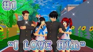 I LOVE HIM Episode 1 Drama Sakura School Simulator