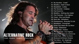 Creed, Nickelback, 3 Doors Down, Evanescence, Metallica, AC/DC- Alternative Rock Complication