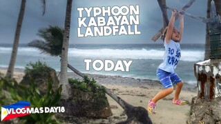 🎄 Vlogmas Day 18 Typhoon KABAYAN Today Siargao Update