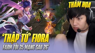 14FIORA CẦM TƯỚNG TỦ THỂ HIỆN KHẢ NĂNG KIỂM SOÁT KÈO ĐẤU VỚI IRELIA CỰC TỐT FARM TỚI 35 MẠNG SAU 26'