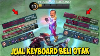 CHOUBOWO.EXE - PURA-PURA LUGU DI DEPAN MUSUH YANG MENGAKU SEPUH!! AUTO PENSIUN ML😂🤣 Mobile Legends