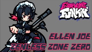 Ellen Joe Join FNF?! Gasss keun~ | FNF x Zenless Zone Zero