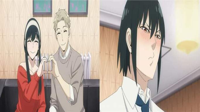 yor loid kiss #spyxfamily#yuri