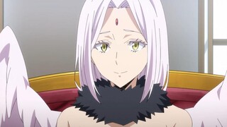 Sister Frey is so beautiful! Comforting Milim is like a mother comforting her daughter~