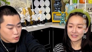 #ขนมไข่โคคุริชิ เล่นค้อนดิงดองกับบินบิน ดูว่าใครจะได้กินขนมไข่รสวาซาบิก่อน... #กิจวัตรการกินของคู่สา